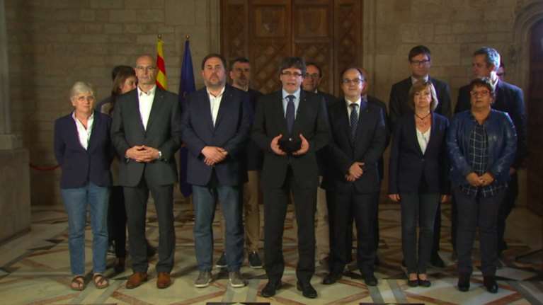 Καταλονία: Ανοιχτό το ενδεχόμενο να κηρύξουμε μονομερώς ανεξαρτησία