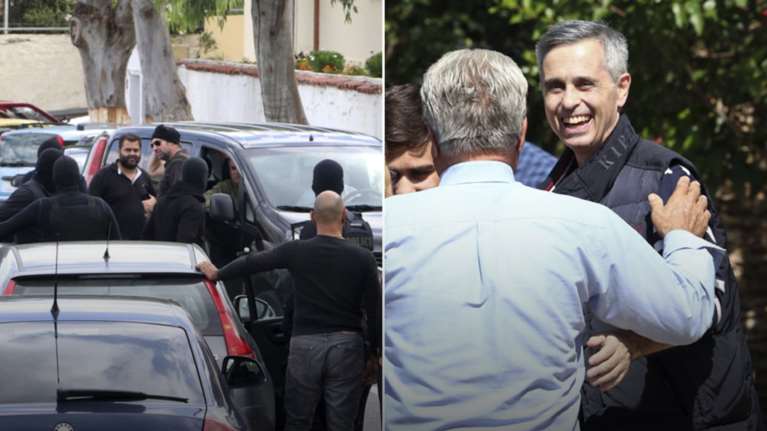 Η συγκλονιστική στιγμή που οι αστυνομικοί είδαν τον Λεμπιδάκη