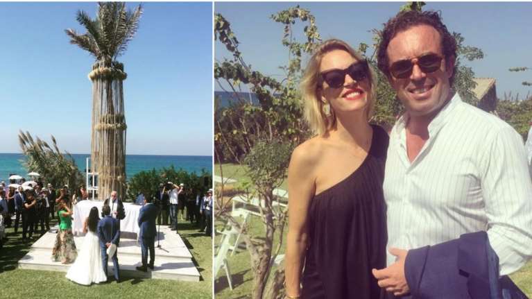 H εγκυμονούσα Βίκυ Καγιά σε γάμο υπερπαραγωγή στον Λίβανο [Εικόνες]