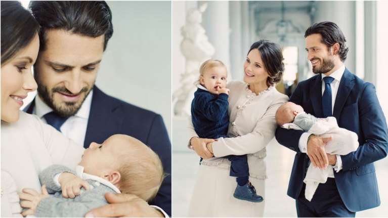Η τέλεια πριγκιπική οικογένεια της Σουηδίας παρουσιάζει το νέο μέλος της