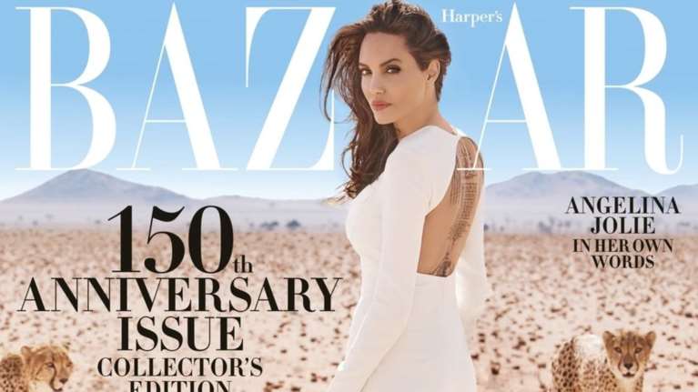 Η ατρόμητη Τζολί «βρυχάται» ως αιλουροειδές δίπλα σε άγρια θηρία