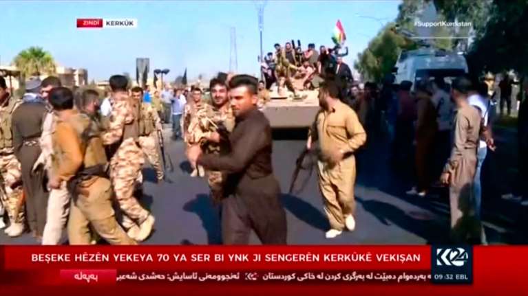 Μάχη για τα πετρέλαια του Κιρκούκ-Οι Ιρακινοί χτυπούν Κούρδους