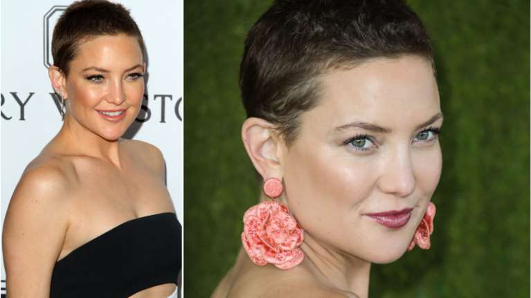 Η Κέιτ Χάντσον αποδεικνύει ότι το κοντό μαλλί τονίζει τη θηλυκότητα