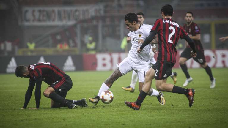 Η ΑΕΚ στάθηκε όρθια στο Σαν Σίρο, λευκή ισοπαλία με την Μίλαν