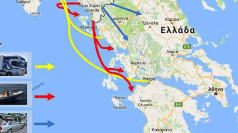 Ο χάρτης των ναρκωτικών στην Ελλάδα: Οι διαδρομές &amp; οι σπείρες