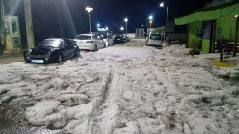 Ο Δαίδαλος σαρώνει την Ελλάδα: Χαλάζι &amp; καταιγίδες