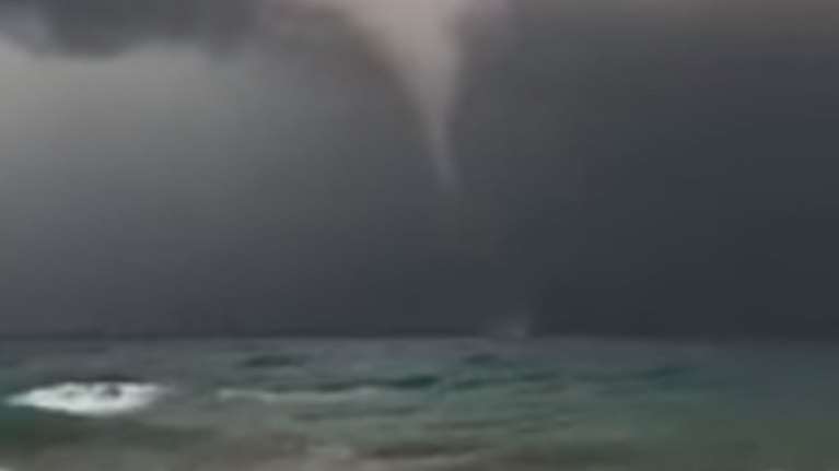 Υδροστρόβιλους, τόνους λάσπης και πλημμύρες έφερε ο «Δαίδαλος» στα Χανιά