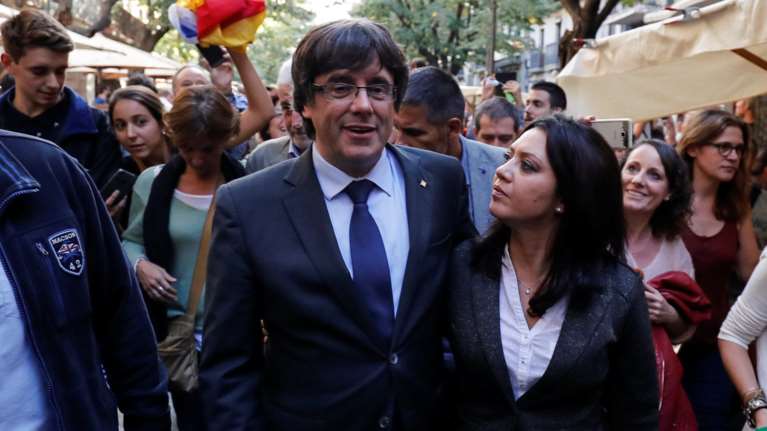 Επισήμως κατηγορούμενος για στάση &amp; απόσχιση ο Κ.Πουτζδεμόν