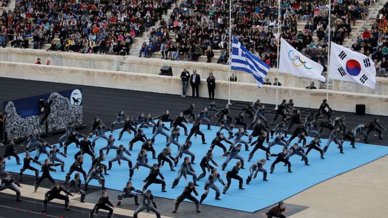 Δείτε live την τελετή παράδοσης της Ολυμπιακής Φλόγας