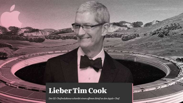 Eπιστολή του διευθυντή της SZ προς τον Τιμ Κουκ για τα Paradise Papers