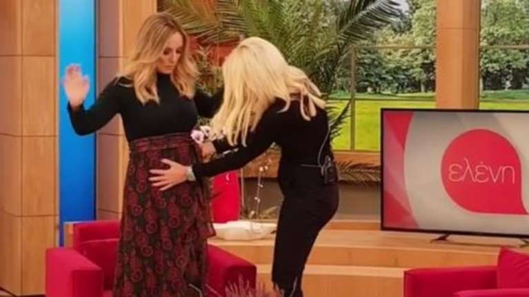 Η Μελέτη αποκάλυψε κατά λάθος το φύλο του μωρού της στην Ελένη Μενεγάκη