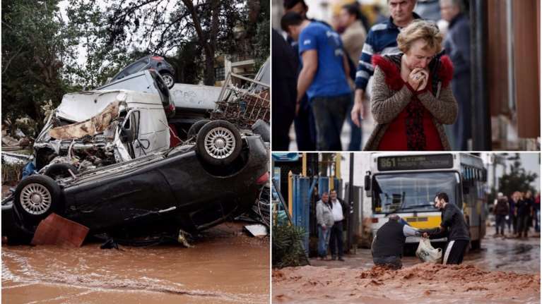 Επτά οι νεκροί στη Μάνδρα - Συνεχίζονται οι απεγκλωβισμοί