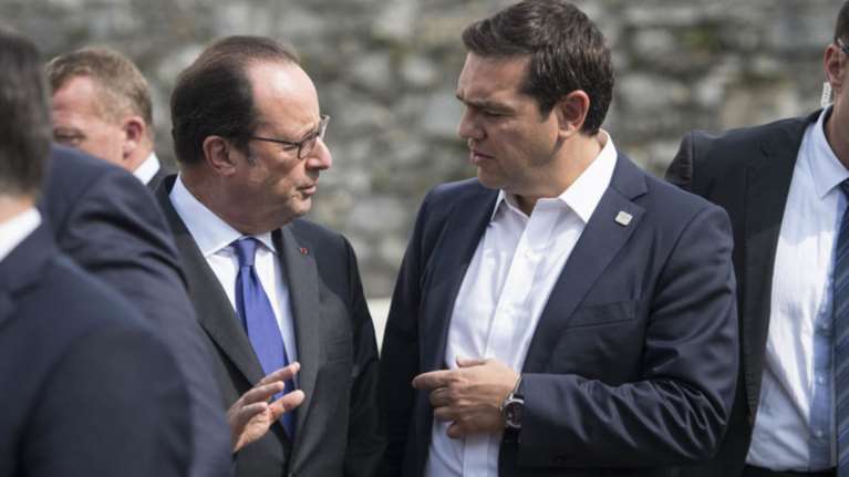 Τετ α τετ Τσίπρα &amp; Ολάντ στο Παρίσι - Τι συζήτησαν