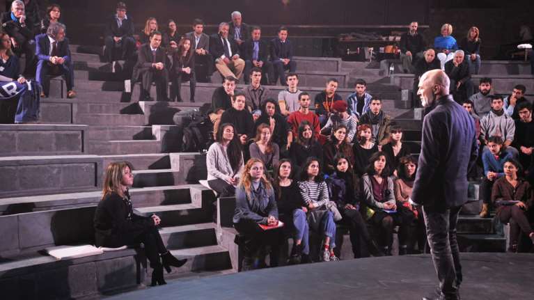 Η ολοκαίνουργια Δραματική Σχολή του Εθνικού, δωρεά Ι. Λάτση, άνοιξε πύλες