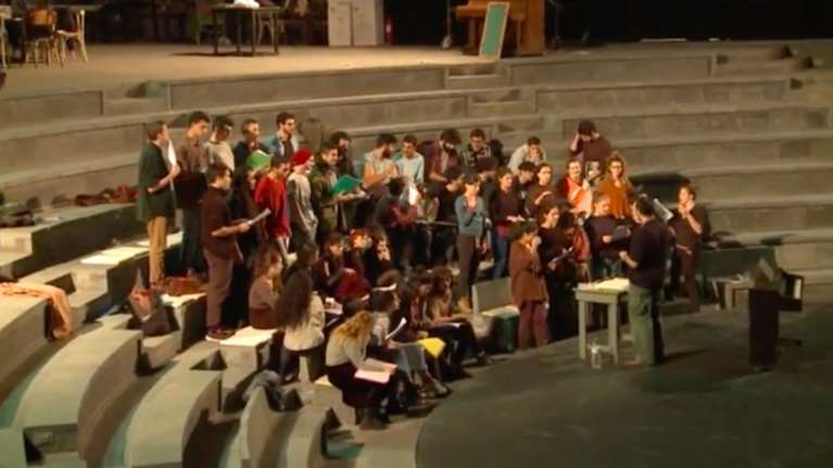 H κάμερα του TOC στη νέα Δραματική Σχολή του Εθνικού