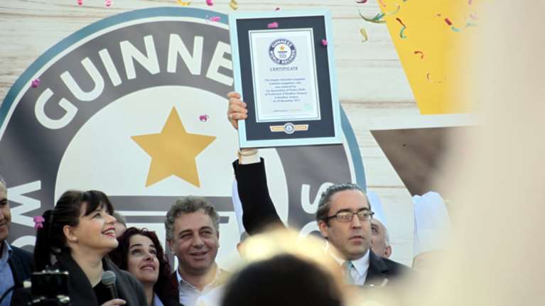 Στην Καρδίτσα το πιο delicious Γκίνες για τη νουγκατίνα σοκολάτα