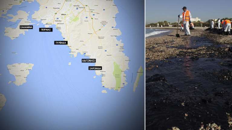 Ολοκληρώθηκαν με επιτυχία οι εργασίες απορρύπανσης στον Σαρωνικό