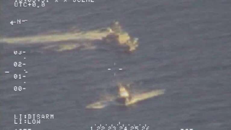 Το ρεσάλτο στο ρυμουλκό με τους έξι τόνους κάνναβης -βίντεο&amp;φωτό