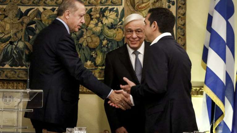 Ολα όσα έγιναν στο δείπνο για τον Ερντογάν στο Προεδρικό Μέγαρο