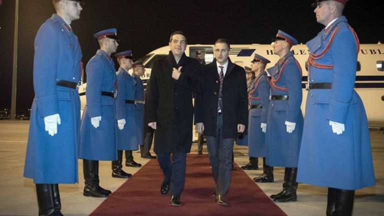 Στο Βελιγράδι ο Αλέξης Τσίπρας για την τετραμερή σύνοδο κορυφής