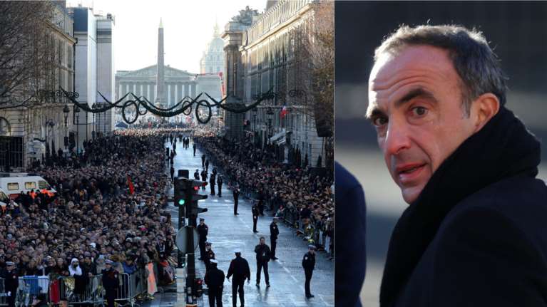 Συντετριμμένος στην κηδεία του Χαλιντέι ο Νίκος Αλιάγας - ξέσπασε σε δάκρυα