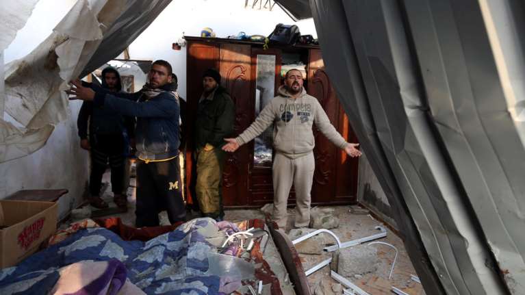 Ισραηλινοί βομβαρδισμοί στη Γάζα μετά τις ρουκέτες της Χαμάς