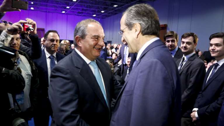 Τι δήλωσαν Καραμανλής και Σαμαράς στην έναρξη του συνεδρίου