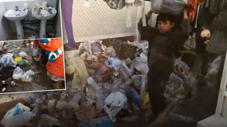 Οδοιπορικο της Deutsche Welle με εικόνες ντροπής από τη Μόρια