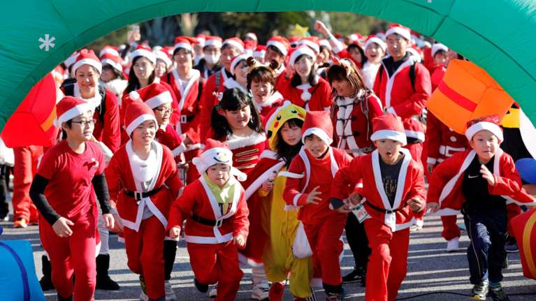 Run Santa... run στην Ιαπωνία