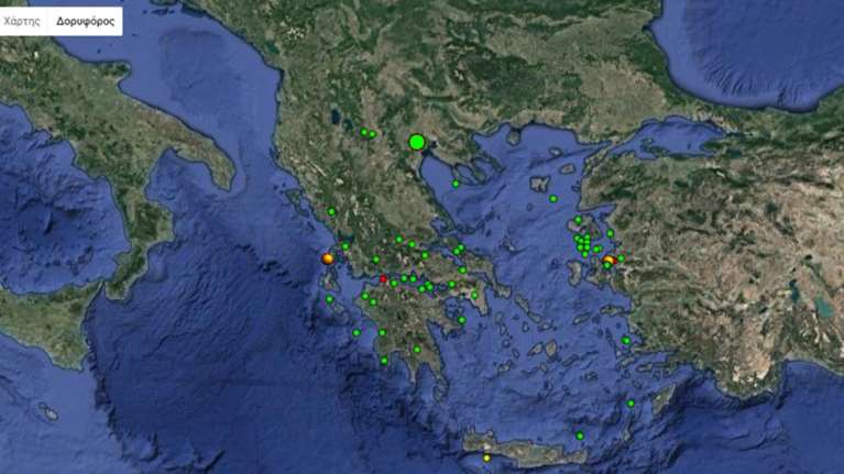 Ασθενής σεισμική δόνηση στην Πάτρα