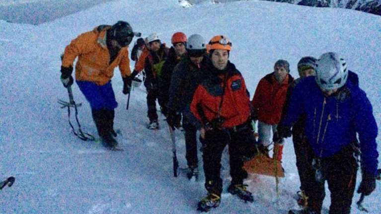 Καρέ καρέ η διάσωση της 35χρονης ορειβάτισσας στον Ολυμπο -φωτό και vid