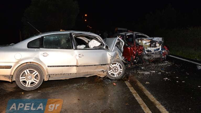 Τρομακτικό τροχαίο στην εθνική οδό Σπάρτης-Γυθείου με δύο νεκρούς -vid
