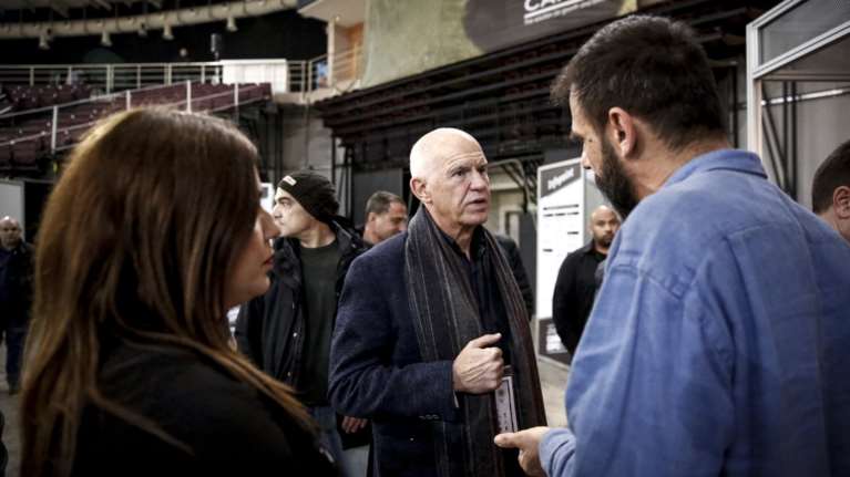 Ο Γ.Παπανδρέου στην πρώτη έκθεση κάνναβης στην Ελλάδα  φωτό