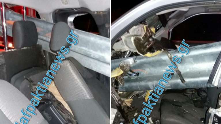 Κι όμως: βγήκε σώος απ΄αυτό το τροχαίο φωτό