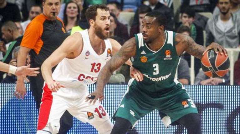 Ευρωλίγκα: Η ΤΣΣΚΑ  «έσπασε» το αήττητο στην έδρα του ΠΑΟ