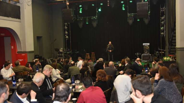 Συνάντηση Κουτσούμπα με δημοσιογράφους στο &quot;Κρεμλίνο&quot;