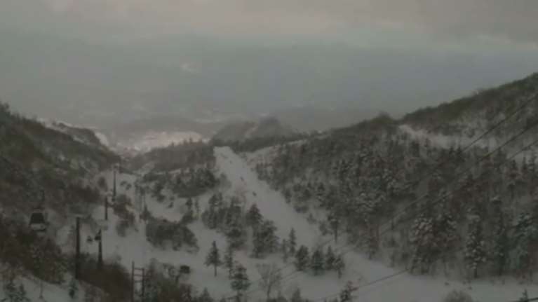 Η έκρηξη ηφαιστείου που προκαλεί χιονοστιβάδες video