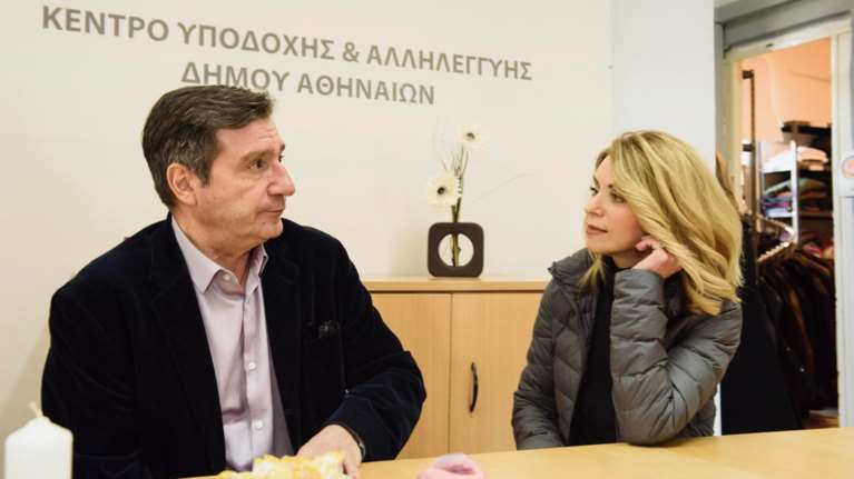 Ένας τόνος τρόφιμα από το TheTOC Merrython στον Δήμο Αθηναίων