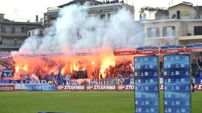 Αποδοκιμασίες των οπαδών του ΠΑΣ Γιάννινα στους παίκτες