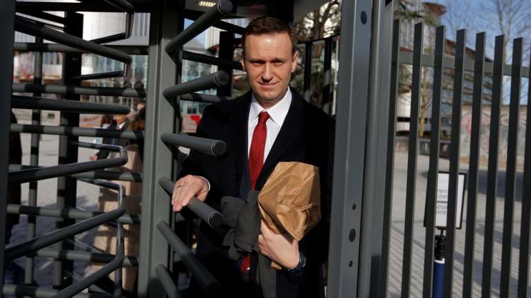 Υπό κράτηση ο Αλεξέι Ναβάλνι