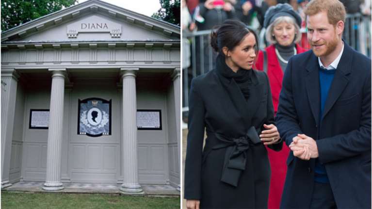 Τι έγινε όταν η Μέγκαν Μαρκλ πήγε στον τάφο της πριγκίπισσας Νταϊάνα
