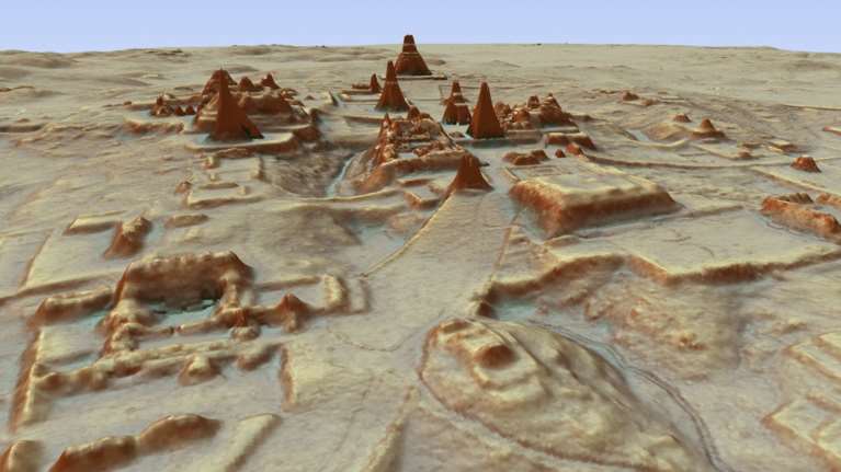 Μεγαλούπολη των Μάγια κρυμμένη στη ζούγκλα της Γουατεμάλας