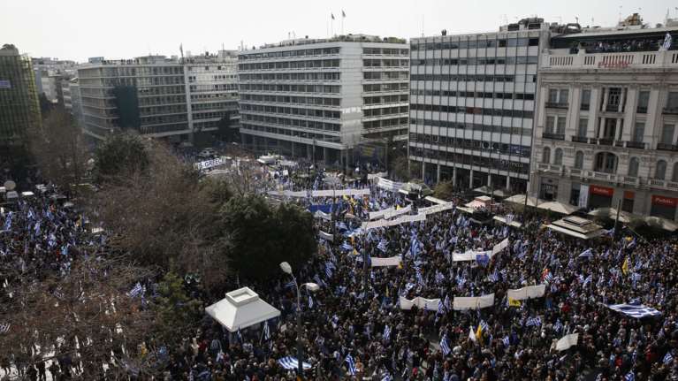 Χάθηκε 7χρονο αγοράκι στο συλλαλητήριο του Συντάγματος