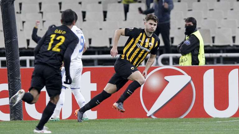 Europa League: Ισόπαλη η ΑΕΚ στο ΟΑΚΑ με την Ντιναμό Κιέβου