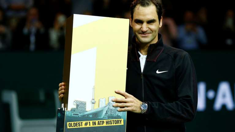 Γράφει ιστορία ο Φέντερερ στα 36 του -Ο γηραιότερος Νο1 στην κατάταξη