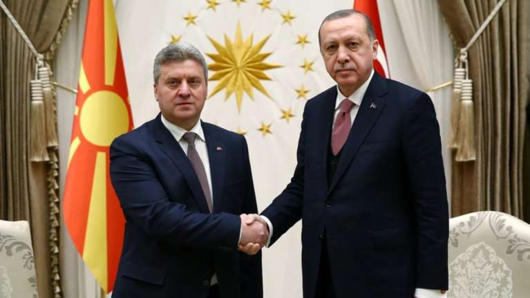 Διπλό "χτύπημα" από Ερντογάν και Ιβάνοφ για το Σκοπιανό