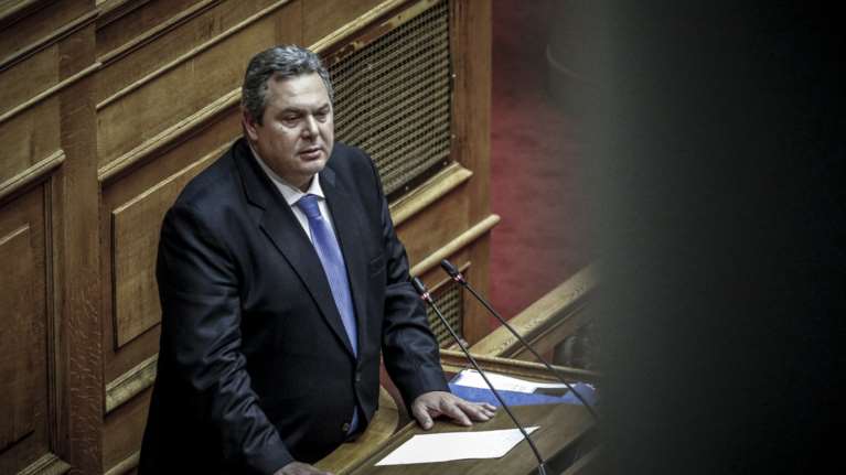 Καμμένος: Διαφωνώ με τους χειρισμούς της κυβέρνησης για το Σκοπιανό