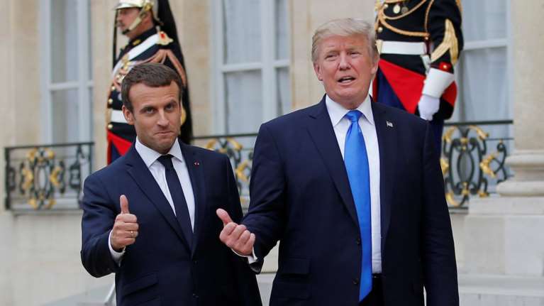 Στις 24 Απριλίου ο Εμανουέλ Μακρόν στον Λευκό Οίκο