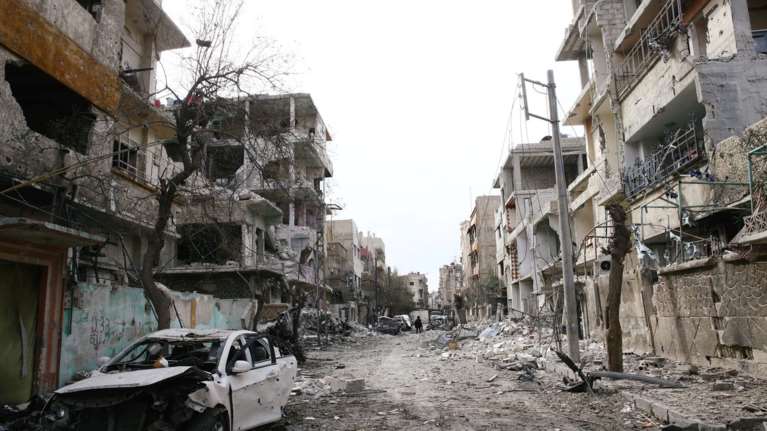 Σε ισχύ η πεντάωρη εκεχειρία στη μαρτυρική Γούτα