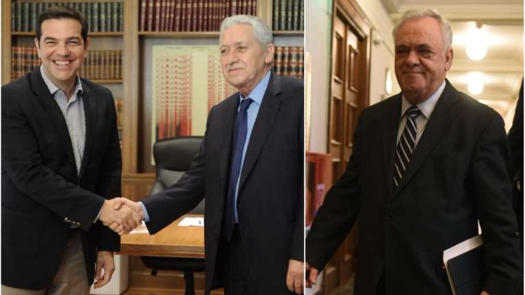 Στο Οικονομίας ο Δραγασάκης, στην κυβέρνηση ο... Κουβέλης